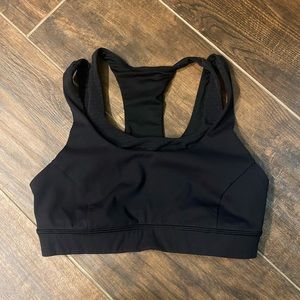 Lululemon 🍋 Glide and Stride Bra, Black, Size 8